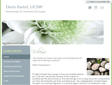 Tablet Screenshot of consciousmoments.com